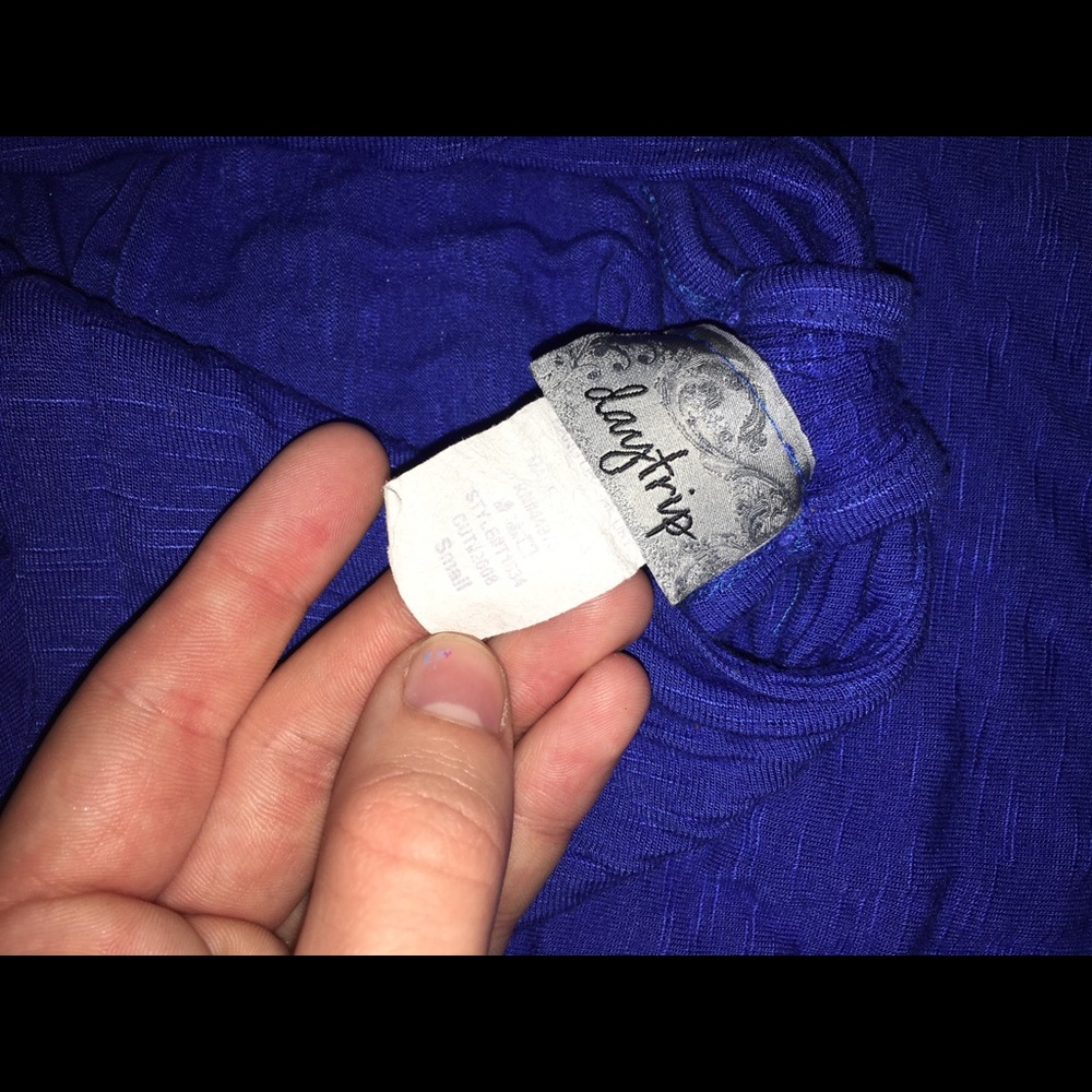Blue blouse - Picture 3 of 3